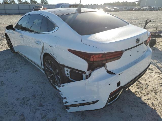 Photo 3 from auction – 2022 LEXUS LS 500 BAS with VIN JTHF51FF1N5016424