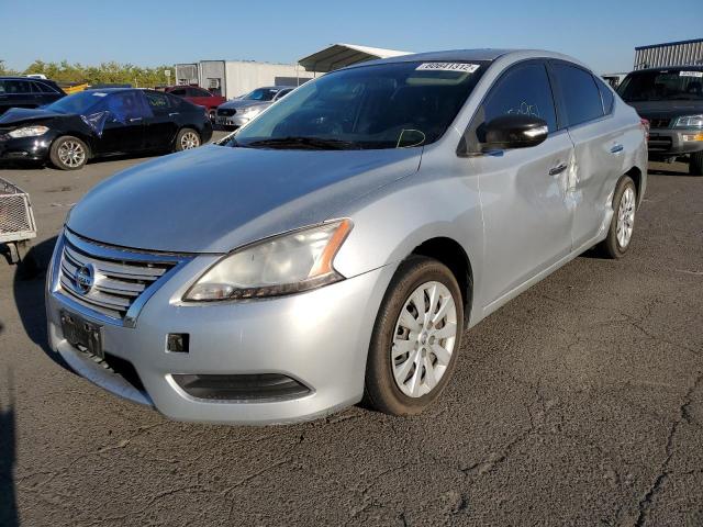 Photo 2 from auction – 2015 NISSAN SENTRA S with VIN 3N1AB7AP4FL638477