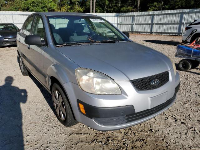 KIA RIO BASE 2009 with VIN KNADE223796465405 - Photo from auction