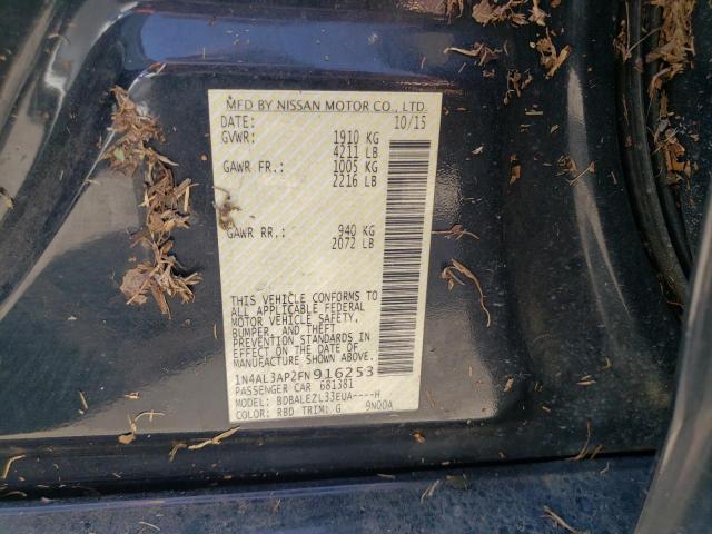 Photo 10 from auction – 2015 NISSAN ALTIMA 2.5 with VIN 1N4AL3AP2FN916253
