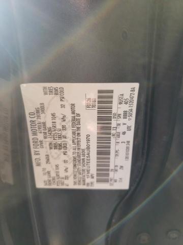 Photo 10 from auction – 2010 FORD EXPLORER E with VIN 1FMEU7EE5AUB01970