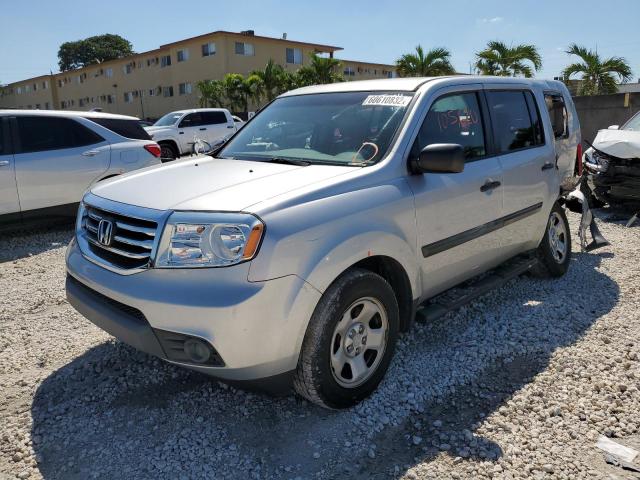 Photo 2 from auction – 2012 HONDA PILOT LX with VIN 5FNYF3H21CB035404