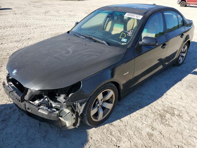 Photo 2 from auction – 2007 BMW 525 I with VIN WBANE53527B992357