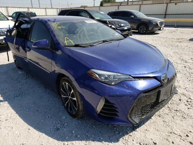 TOYOTA COROLLA L 2019 with VIN 5YFBURHE5KP875861 - Photo from auction