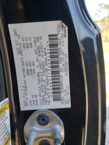 Photo 10 from auction – 2008 MITSUBISHI ECLIPSE GS with VIN 4A3AK24F08E028434
