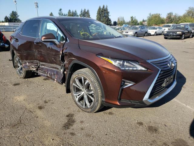 LEXUS RX 350 BAS 2017 with VIN 2T2BZMCAXHC077370 - Photo from auction
