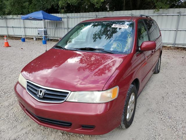Photo 2 from auction – 2002 HONDA ODYSSEY EX with VIN 5FNRL18692B029630