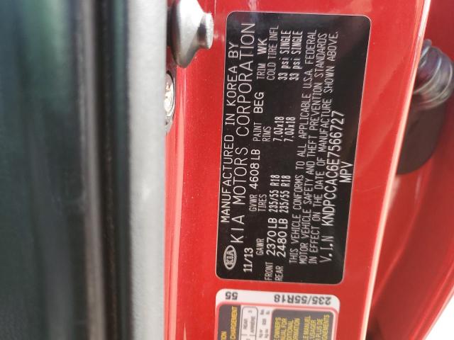 Photo 10 from auction – 2014 KIA SPORTAGE E with VIN KNDPCCAC6E7566727