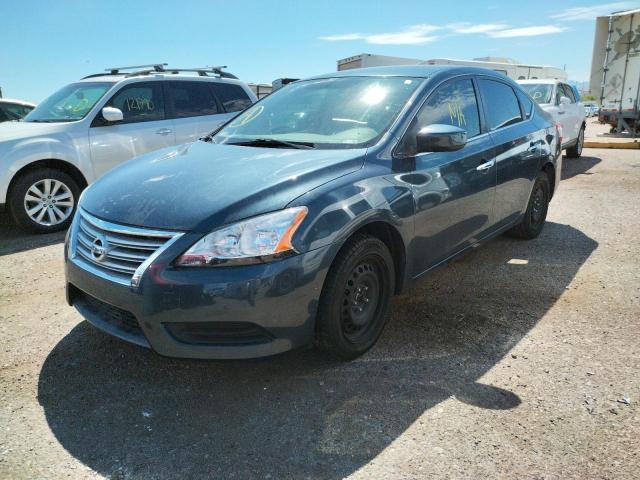 Photo 2 from auction – 2015 NISSAN SENTRA S with VIN 3N1AB7AP3FL637305