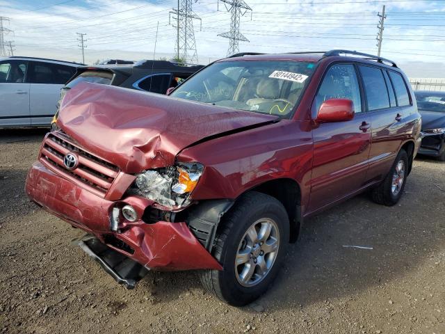 Photo 2 from auction – 2006 TOYOTA HIGHLANDER with VIN JTEHP21A460186972