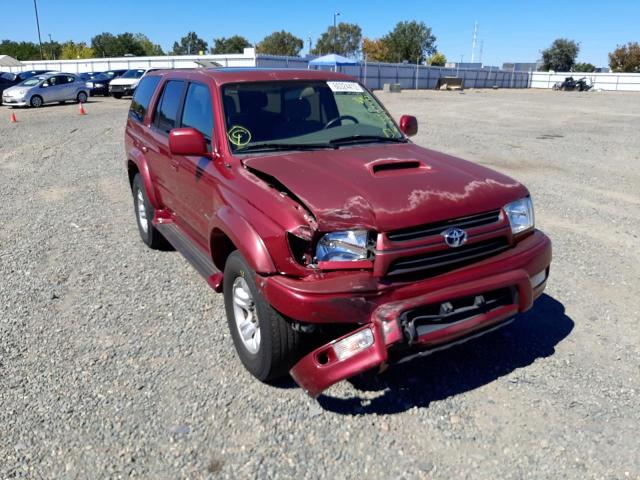 TOYOTA 4RUNNER SR 2002 with VIN JT3GN86R920237386 - Photo from auction
