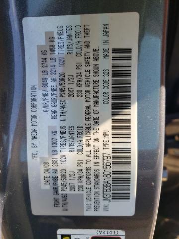 Photo 10 from auction – 2008 MAZDA CX-9 with VIN JM3TB38A180156797