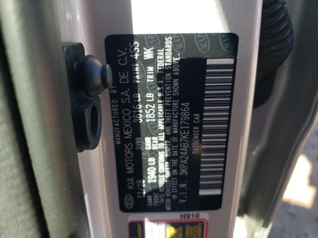 Photo 10 from auction – 2019 KIA RIO S with VIN 3KPA24AB7KE179864