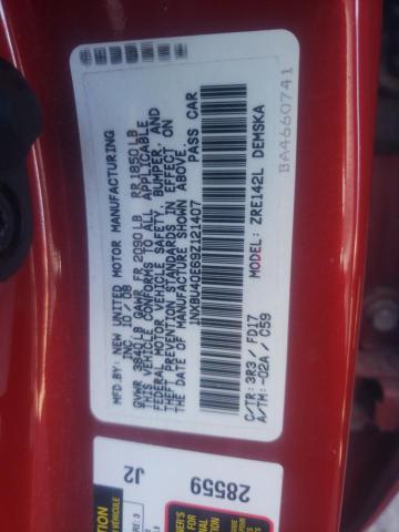 Photo 10 from auction – 2009 TOYOTA COROLLA BA with VIN 1NXBU40E69Z121407