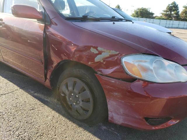 Photo 9 from auction – 2003 TOYOTA COROLLA CE with VIN JTDBR38E832013507