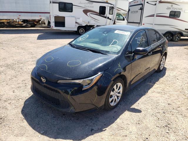 Photo 2 from auction – 2021 TOYOTA COROLLA LE with VIN 5YFEPMAE4MP154063