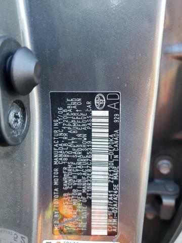 Photo 10 from auction – 2007 TOYOTA COROLLA CE with VIN 2T1BR32E87C765319