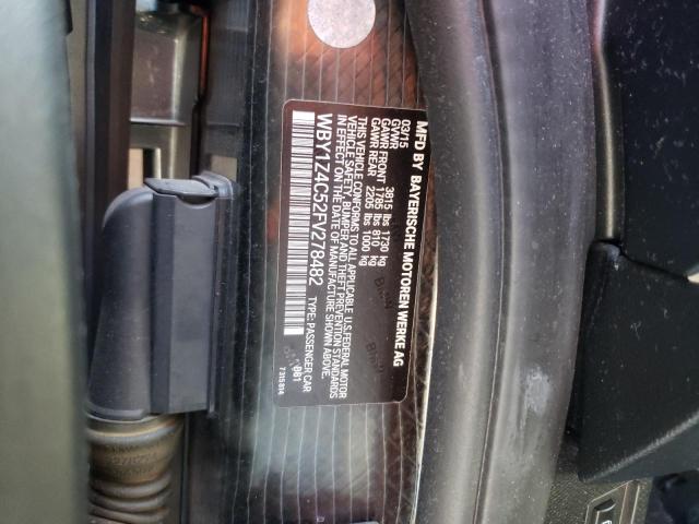 Photo 10 from auction – 2015 BMW I3 REX with VIN WBY1Z4C52FV278482