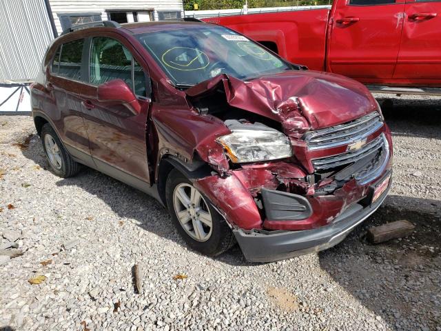 CHEVROLET TRAX 1LT 2016 with VIN 3GNCJLSB4GL149378 - Photo from auction
