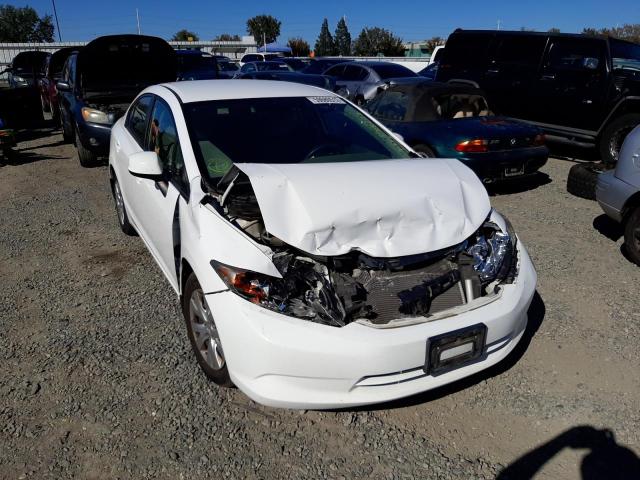 HONDA CIVIC LX 2012 with VIN 2HGFB2F5XCH325680 - Photo from auction