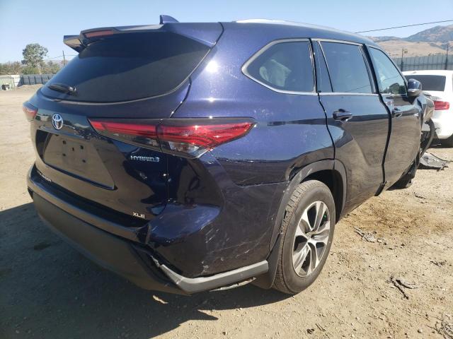 Photo 4 from auction – 2021 TOYOTA HIGHLANDER with VIN 5TDHBRCHXMS060986