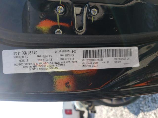 Photo 10 from auction – 2016 DODGE DART SE with VIN 1C3CDFAA8GD548959