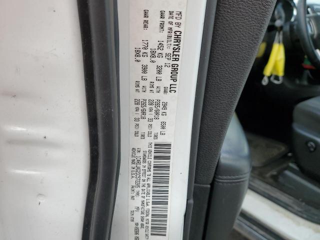 Photo 10 from auction – 2013 DODGE DURANGO SX with VIN 1C4RDJAG2DC572205