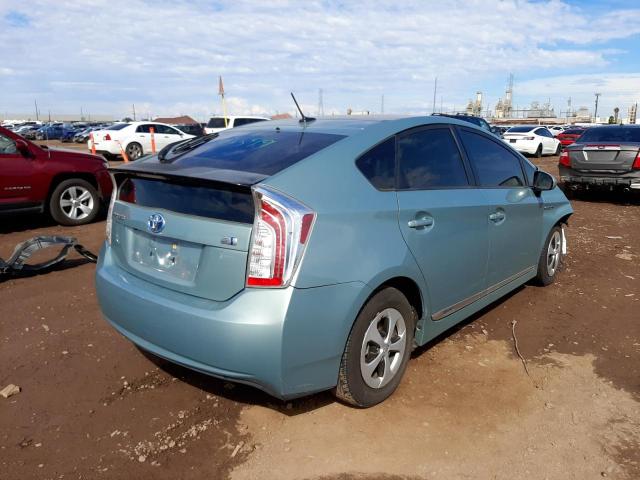 Photo 4 from auction – 2012 TOYOTA PRIUS with VIN JTDKN3DU2C1544717