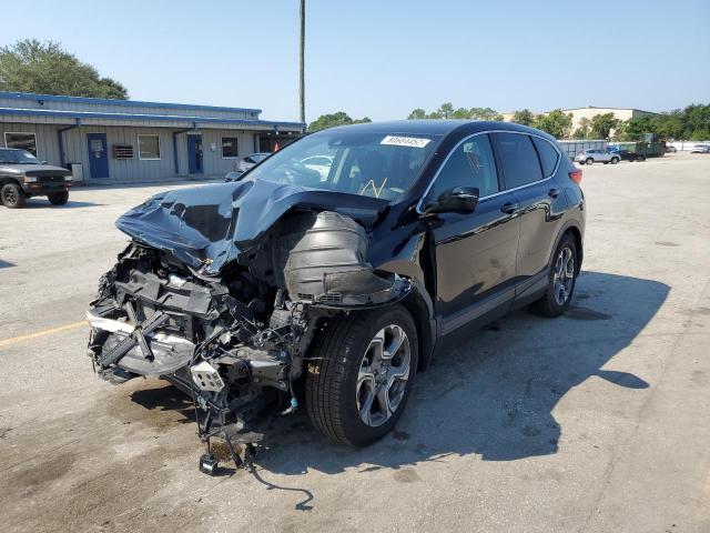 Photo 2 from auction – 2017 HONDA CR-V EX with VIN 7FARW1H55HE035775