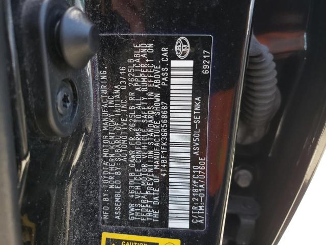 Photo 10 from auction – 2016 TOYOTA CAMRY LE with VIN 4T4BF1FK3GR568687
