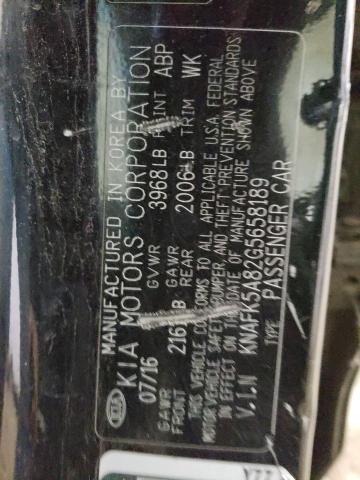 Photo 10 from auction – 2016 KIA FORTE LX with VIN KNAFK5A82G5658189