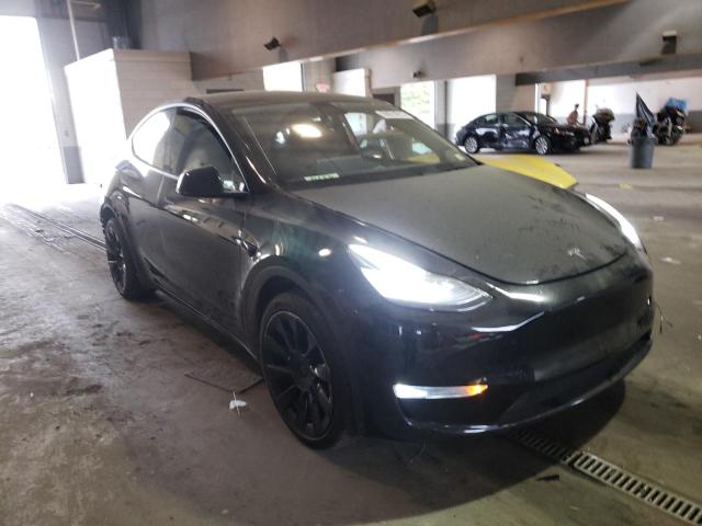 TESLA MODEL Y 2021 with VIN 5YJYGDEE7MF100131 - Photo from auction