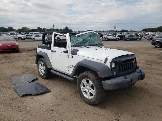 Photo 1 from auction – 2015 JEEP WRANGLER S with VIN 1C4AJWAG3FL614855