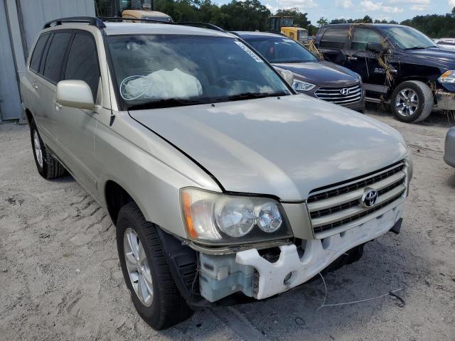 TOYOTA HIGHLANDER 2002 with VIN JTEGF21A520066610 - Photo from auction