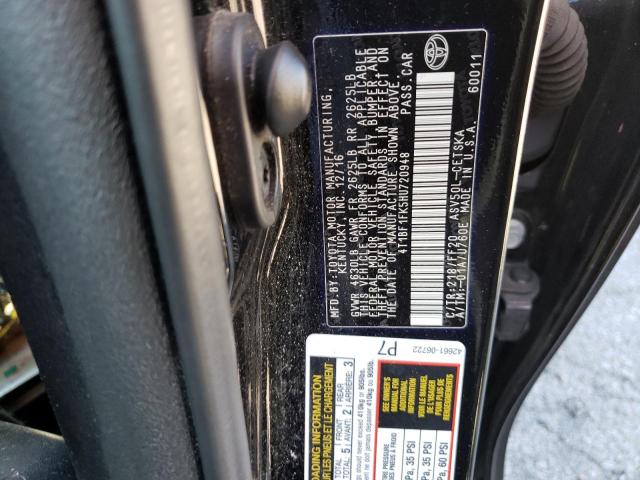 Photo 10 from auction – 2017 TOYOTA CAMRY LE with VIN 4T1BF1FK5HU720948