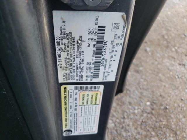 Photo 10 from auction – 2014 FORD FUSION SE with VIN 3FA6P0H72ER379197