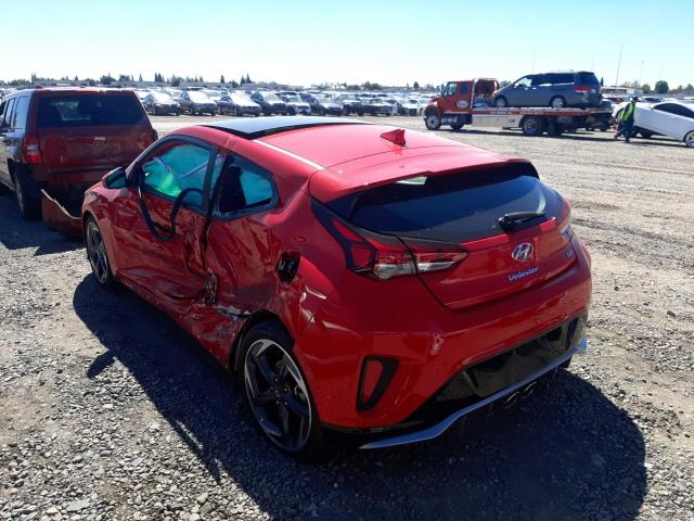 Photo 3 from auction – 2020 HYUNDAI VELOSTER T with VIN KMHTH6AB0LU021237