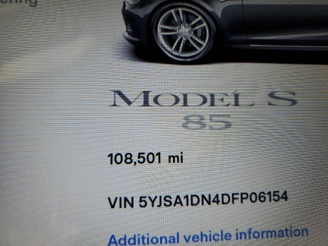 Photo 8 from auction – 2013 TESLA MODEL S with VIN 5YJSA1DN4DFP06154