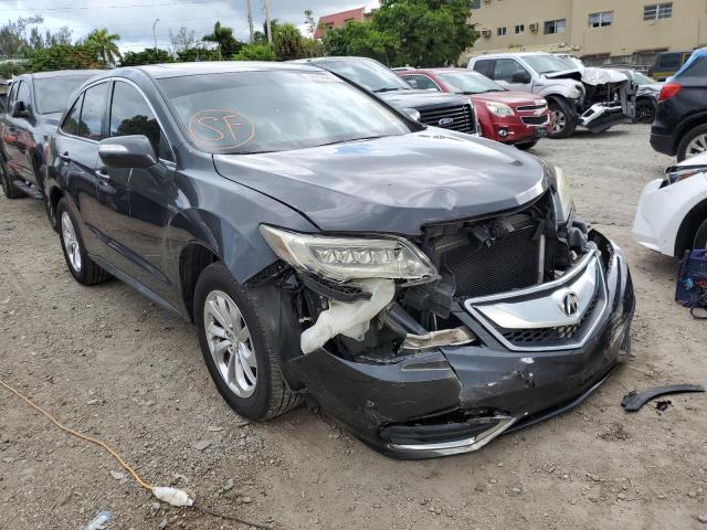 ACURA RDX 2016 with VIN 5J8TB3H30GL014191 - Photo from auction
