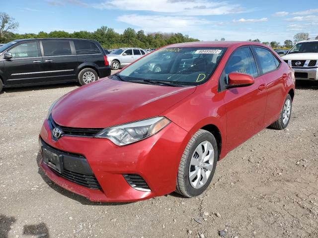 Photo 2 from auction – 2016 TOYOTA COROLLA L with VIN 5YFBURHE4GP492372