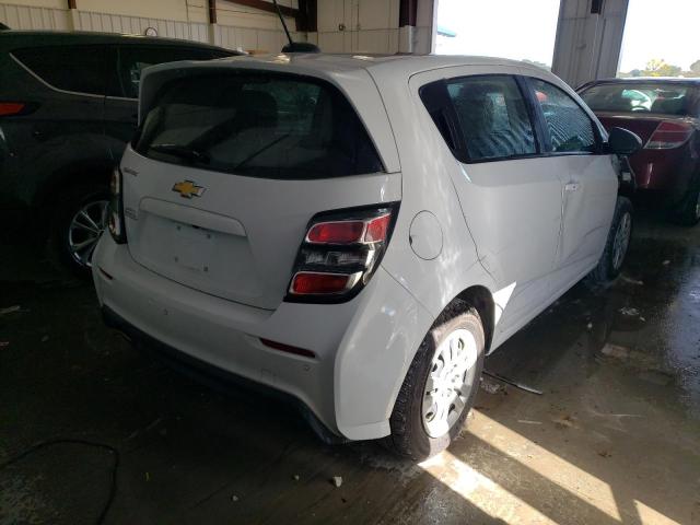 Photo 4 from auction – 2020 CHEVROLET SONIC with VIN 1G1JG6SB2L4117778