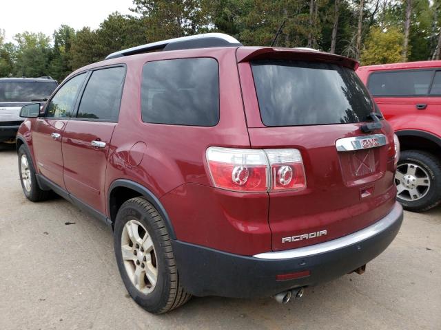Photo 3 from auction – 2008 GMC ACADIA SLE with VIN 1GKER13738J180854