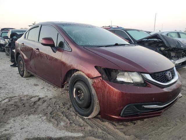 HONDA CIVIC LX 2013 with VIN 19XFB2F50DE022225 - Photo from auction