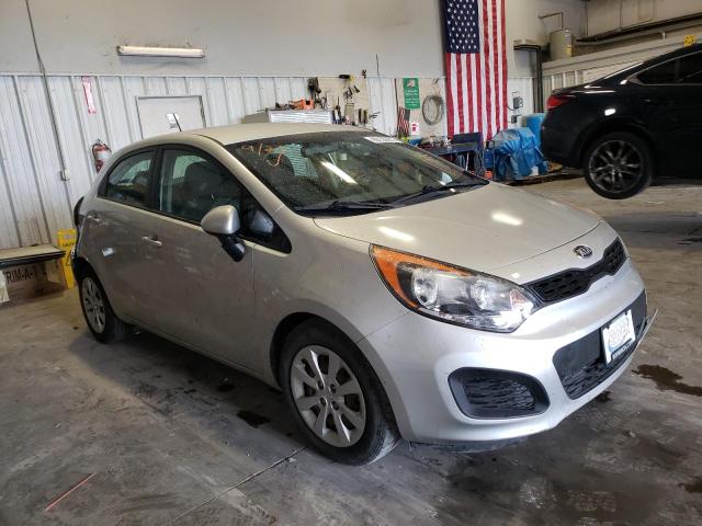 KIA RIO LX 2014 with VIN KNADM5A34E6322587 - Photo from auction