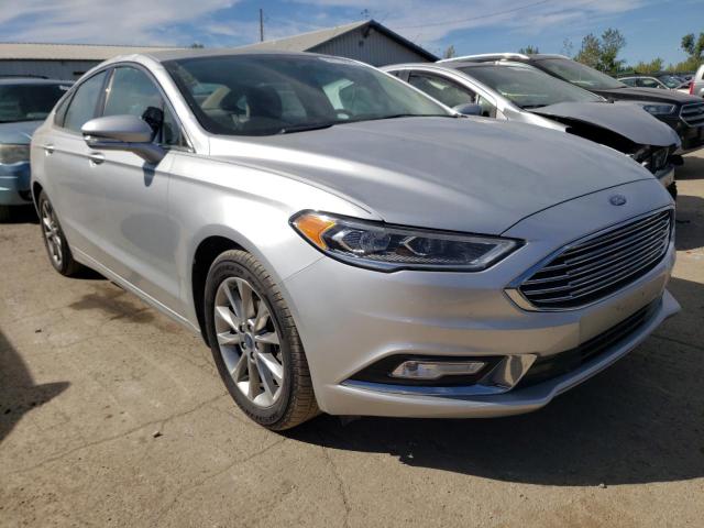 FORD FUSION SE 2017 with VIN 3FA6P0HD6HR348903 - Photo from auction