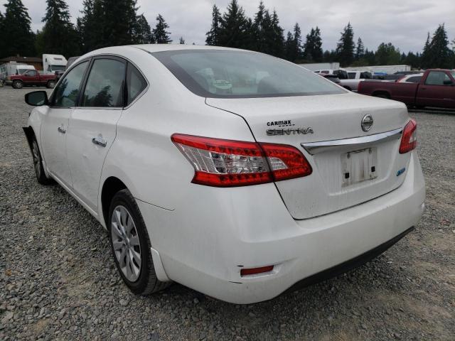 Photo 3 from auction – 2014 NISSAN SENTRA S with VIN 3N1AB7AP6EL690627
