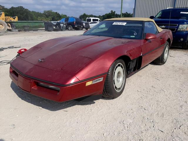Photo 2 from auction – 1987 CHEVROLET CORVETTE with VIN 1G1YY3187H5116661