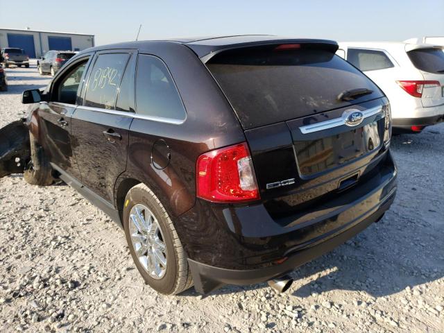 Photo 3 from auction – 2014 FORD EDGE LIMIT with VIN 2FMDK3K90EBA03362