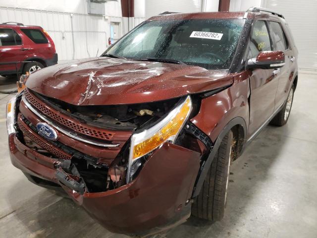 Photo 2 from auction – 2015 FORD EXPLORER L with VIN 1FM5K8F81FGB59620