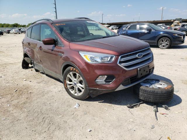 FORD ESCAPE SE 2018 with VIN 1FMCU0GD7JUB85633 - Photo from auction